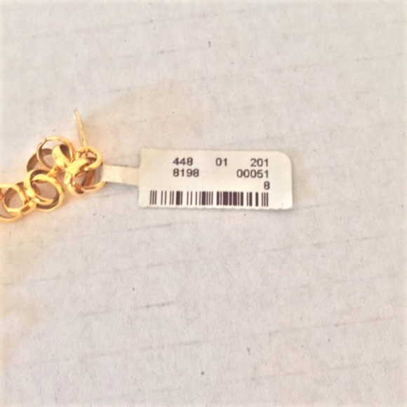 Jose & Maria Barrera gold statement necklace NWT - Picture 5 of 7